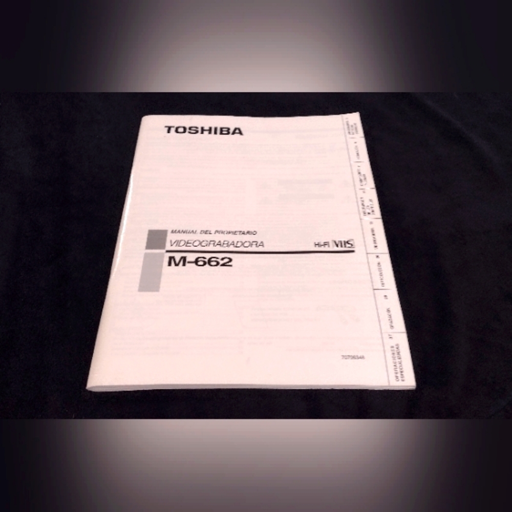 Vintage Owners Manual